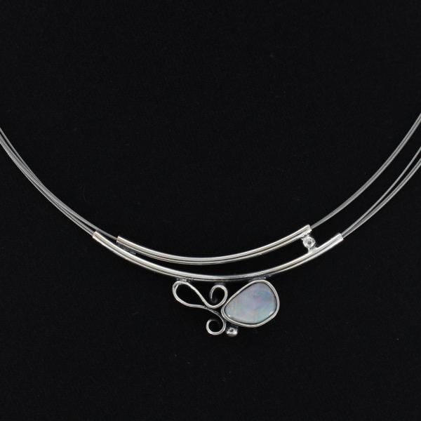 Collier mit Opal